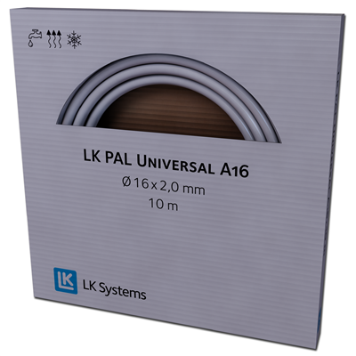 LK PAL UNIVERALRÖR A16 25M